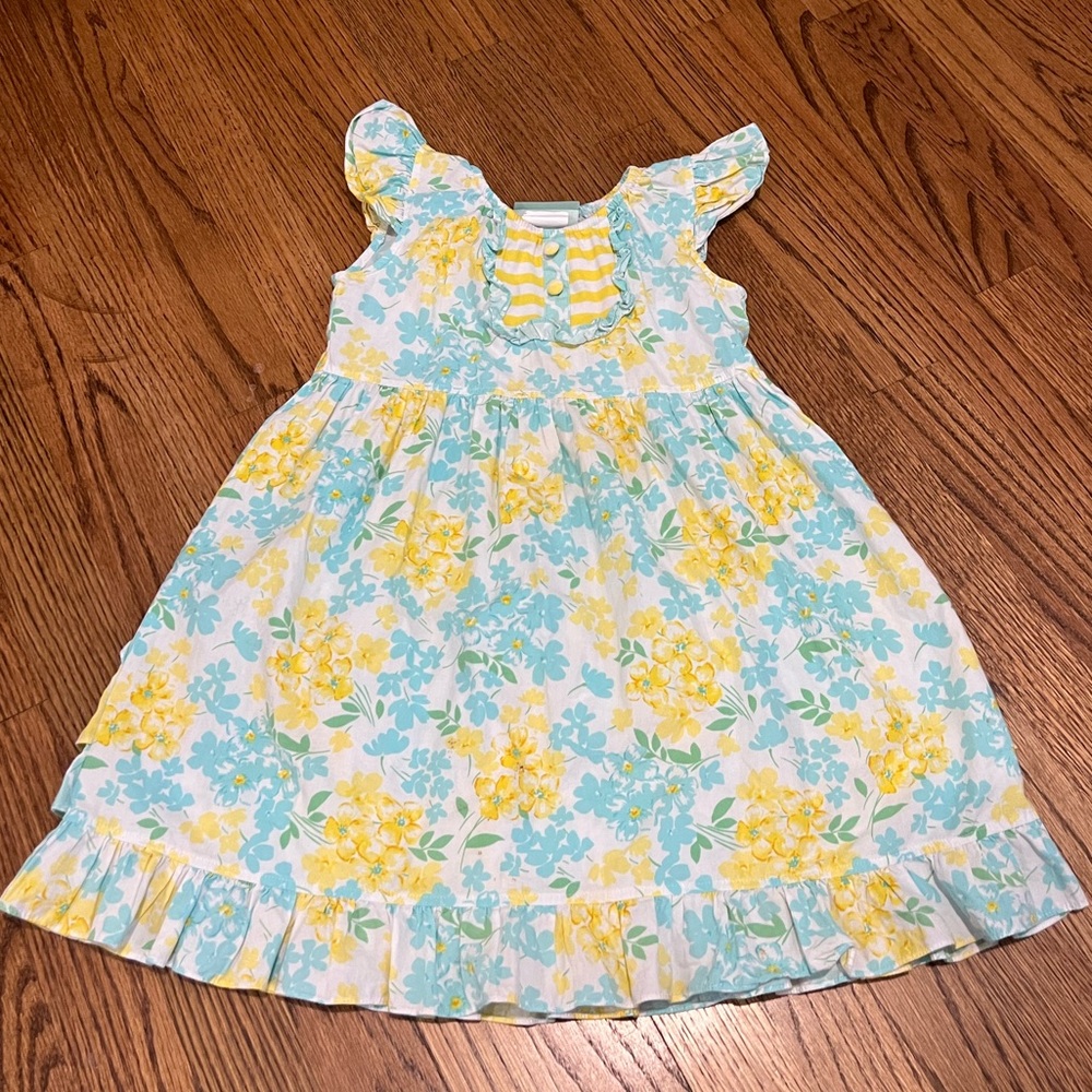 Sage & Lilly Floral Girls dress